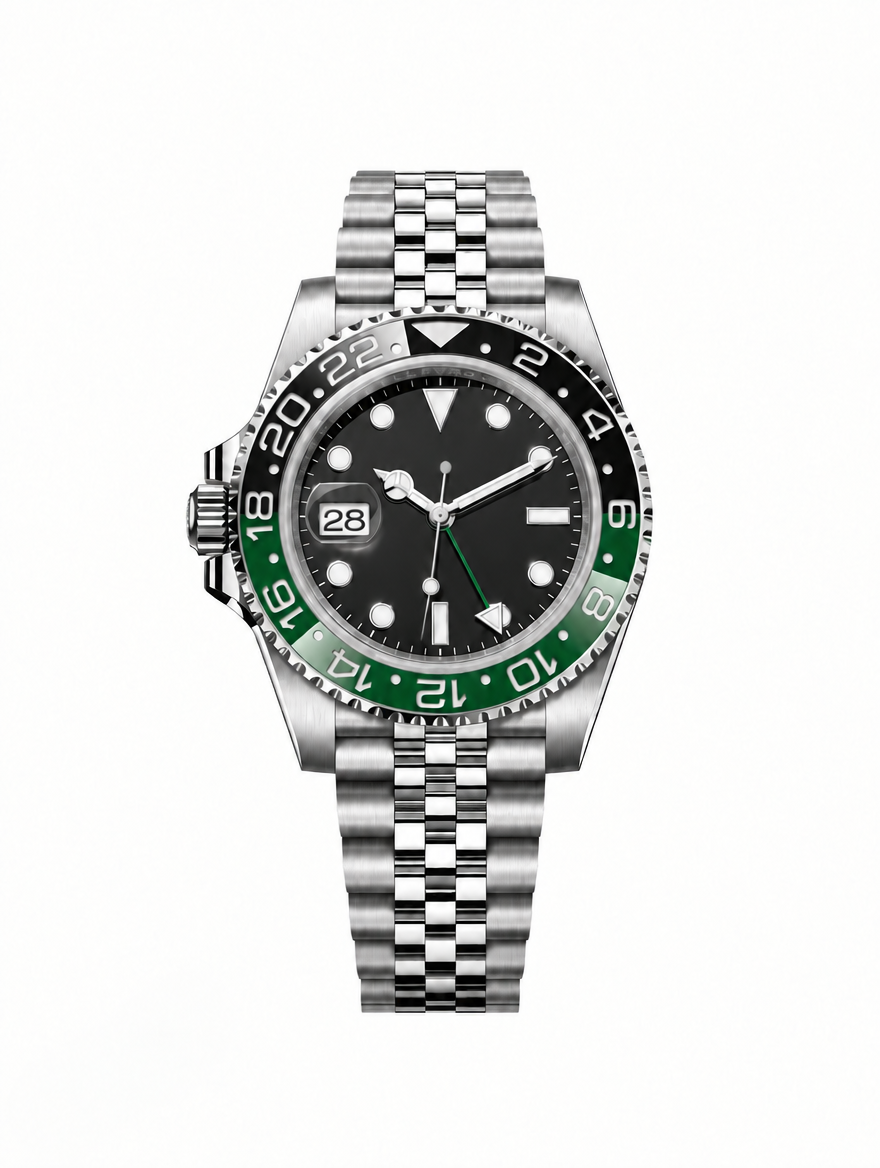 GMT Watch 40mm Green 126720VTNR-0002