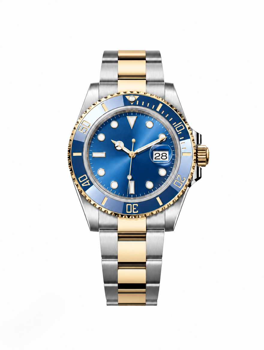 Sub Watch 41mm Gold and Blue 126613LB